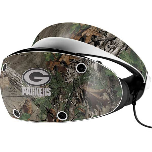 NFL Green Bay Packers Realtree Xtra Green Camo PlayStation VR2 Skin