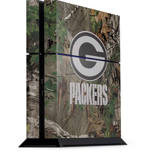 NFL Green Bay Packers Realtree Xtra Green Camo PS4 Console Skin