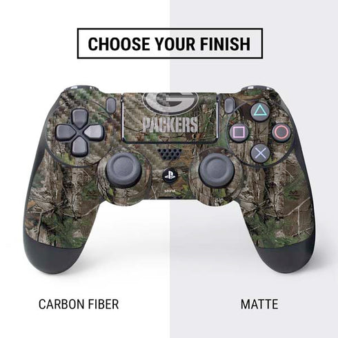 NFL Green Bay Packers Realtree Xtra Green Camo PS4 Controller Skin