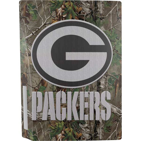 NFL Green Bay Packers Realtree Xtra Green Camo PS5 Bundle Skin