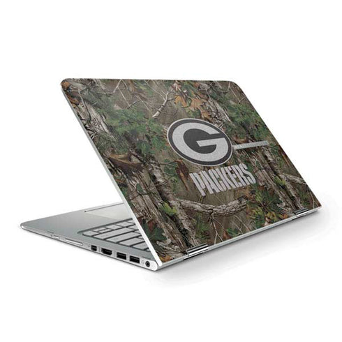 NFL Green Bay Packers Realtree Xtra Green Camo HP Spectre Skin