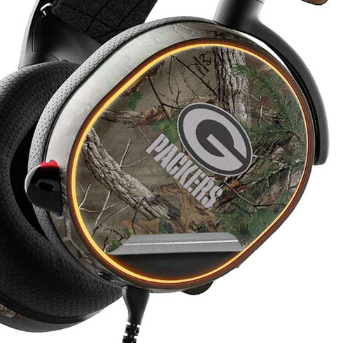 NFL Green Bay Packers Realtree Xtra Green Camo SteelSeries Arctis 3 Skin