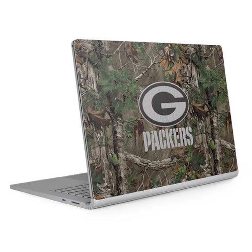 NFL Green Bay Packers Realtree Xtra Green Camo Surface Book 2 13.5in Skin