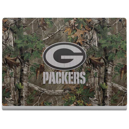 NFL Green Bay Packers Realtree Xtra Green Camo Surface Book 2 15in Skin