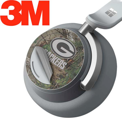 NFL Green Bay Packers Realtree Xtra Green Camo Surface Headphones Skin