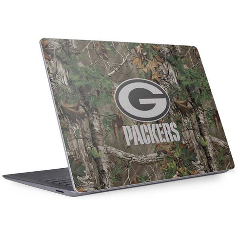 NFL Green Bay Packers Realtree Xtra Green Camo Surface Laptop 3 13.5in Skin