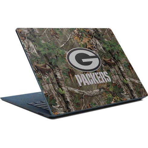 NFL Green Bay Packers Realtree Xtra Green Camo Surface Laptop Skin