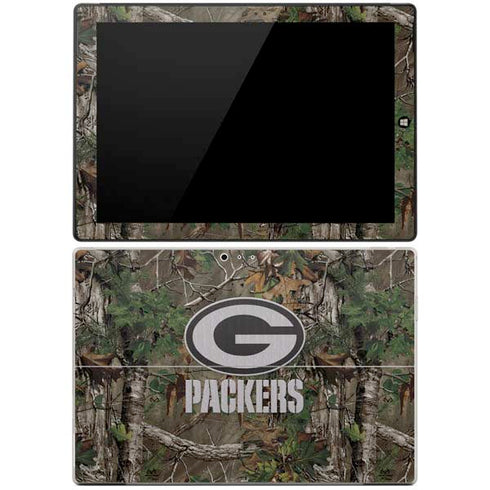 NFL Green Bay Packers Realtree Xtra Green Camo Surface Pro 3 Skin