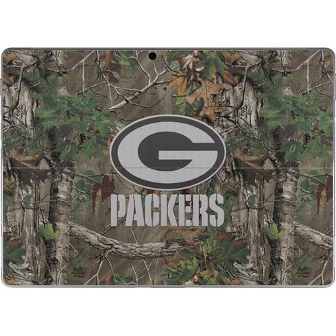 NFL Green Bay Packers Realtree Xtra Green Camo Surface Pro 8 Skin