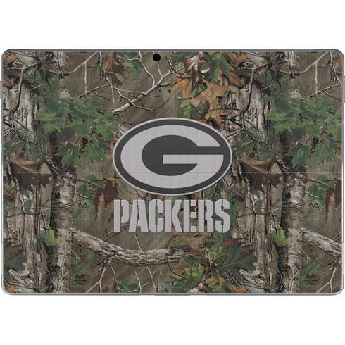 NFL Green Bay Packers Realtree Xtra Green Camo Surface Pro 9 Skin