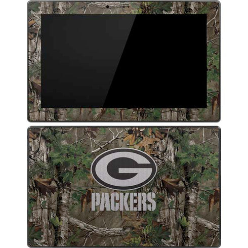 NFL Green Bay Packers Realtree Xtra Green Camo Surface Pro Tablet Skin