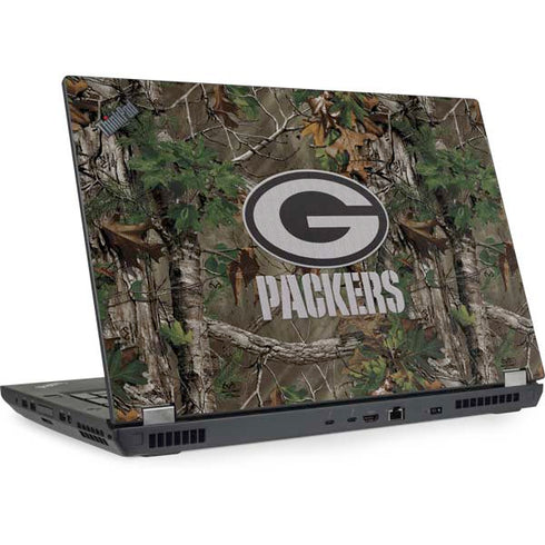 NFL Green Bay Packers Realtree Xtra Green Camo Lenovo ThinkPad Skin