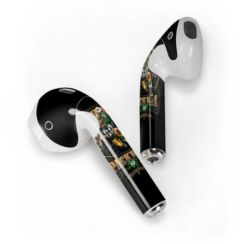 Liquid Blue NFL Green Bay Packers Running Back Apple AirPods Skin