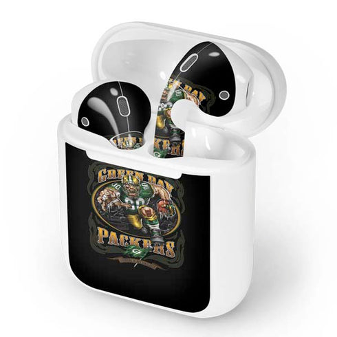 Liquid Blue NFL Green Bay Packers Running Back Apple AirPods Skin