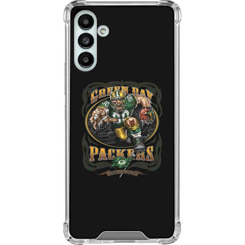 Liquid Blue NFL Green Bay Packers Running Back Galaxy A13 5G Clear Case