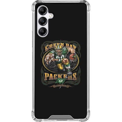 Liquid Blue NFL Green Bay Packers Running Back Galaxy A14 5G Clear Case
