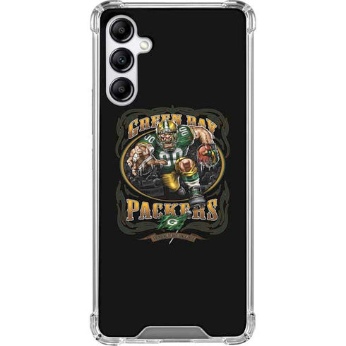 Liquid Blue NFL Green Bay Packers Running Back Galaxy A15 5G Clear Case
