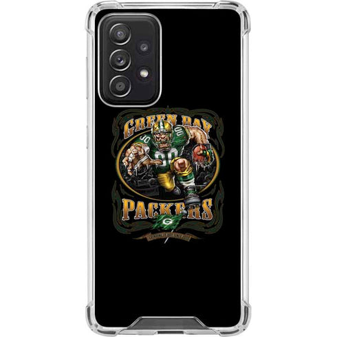 Liquid Blue NFL Green Bay Packers Running Back Galaxy A52 5G Clear Case