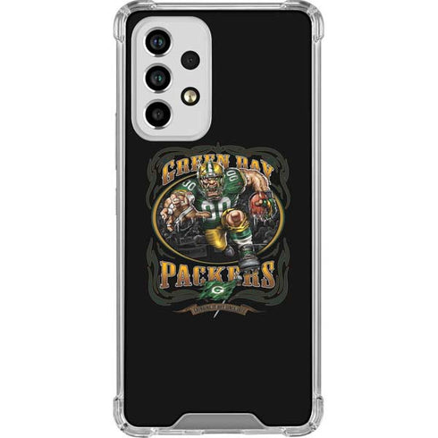 Liquid Blue NFL Green Bay Packers Running Back Galaxy A53 5G Clear Case