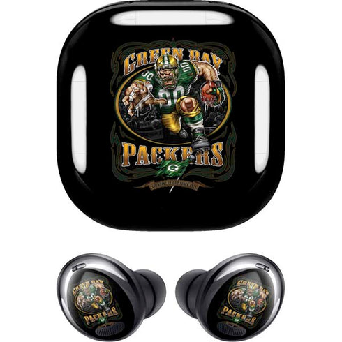 Liquid Blue NFL Green Bay Packers Running Back Galaxy Buds Pro Skin