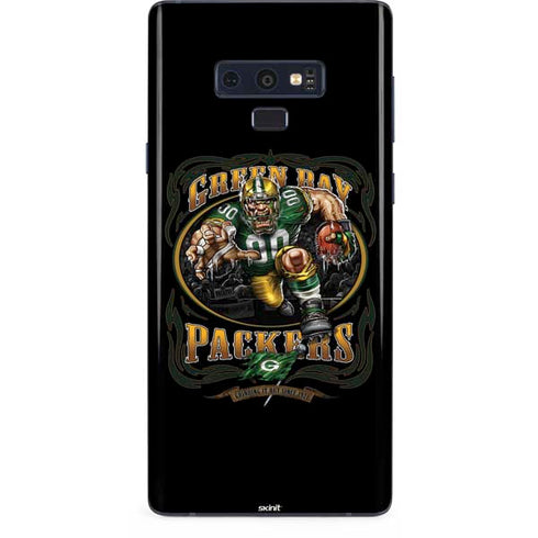 Liquid Blue NFL Green Bay Packers Running Back Galaxy Note 9 Skin