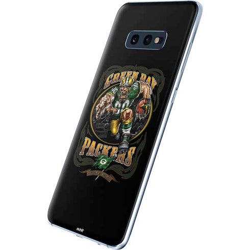 Liquid Blue NFL Green Bay Packers Running Back Galaxy S10e Skin