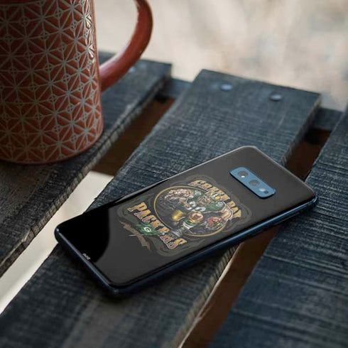 Liquid Blue NFL Green Bay Packers Running Back Galaxy S10e Skin