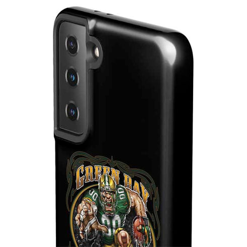 Liquid Blue NFL Green Bay Packers Running Back Galaxy S21 FE Pro Case