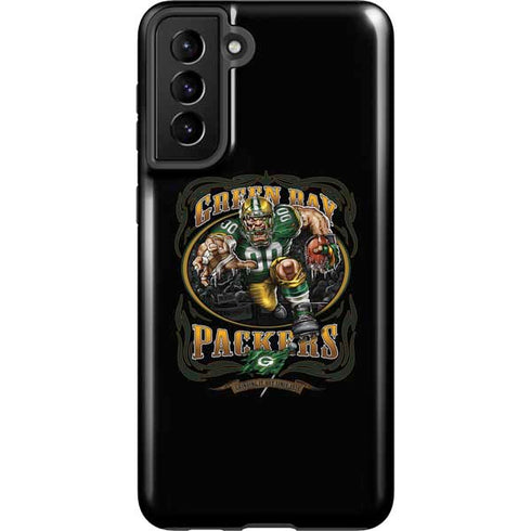 Liquid Blue NFL Green Bay Packers Running Back Galaxy S21 Plus 5G Pro Case