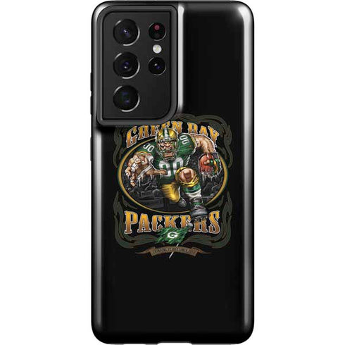 Liquid Blue NFL Green Bay Packers Running Back Galaxy S21 Ultra 5G Pro Case