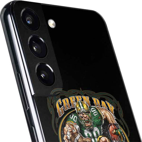 Liquid Blue NFL Green Bay Packers Running Back Galaxy S22 Plus Skin