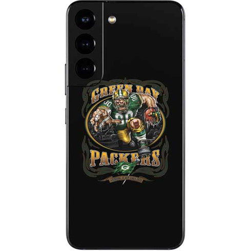 Liquid Blue NFL Green Bay Packers Running Back Galaxy S22 Skin