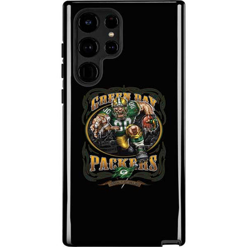Liquid Blue NFL Green Bay Packers Running Back Galaxy S22 Ultra Pro Case