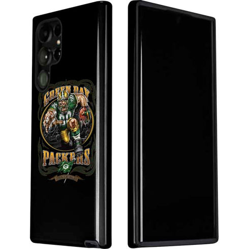 Liquid Blue NFL Green Bay Packers Running Back Galaxy S22 Ultra Pro Case
