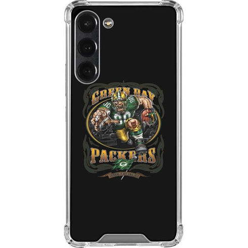 Liquid Blue NFL Green Bay Packers Running Back Galaxy S23 Plus Clear Case