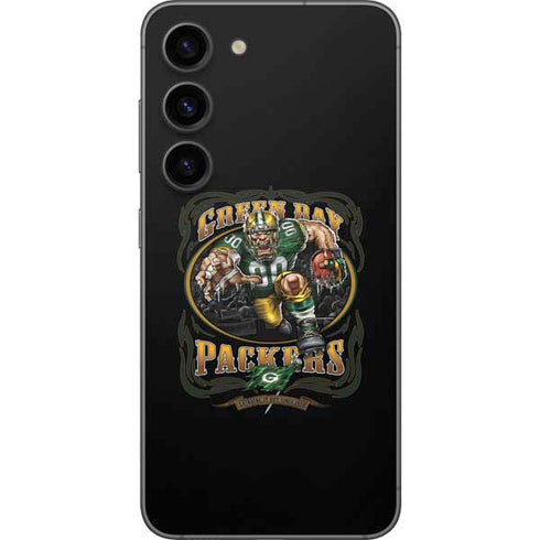 Liquid Blue NFL Green Bay Packers Running Back Galaxy S23 Skin