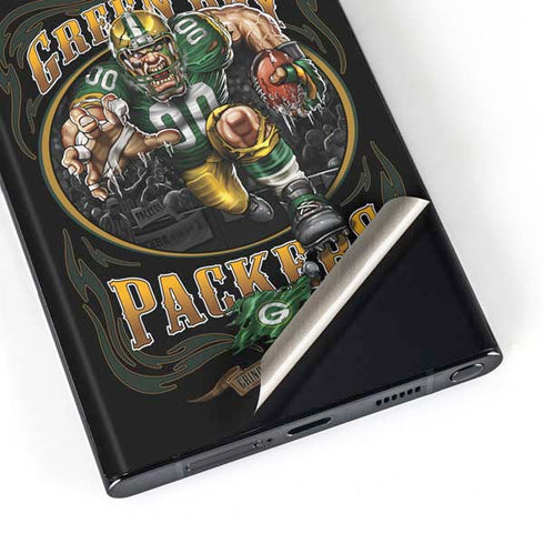Liquid Blue NFL Green Bay Packers Running Back Galaxy S23 Ultra Skin