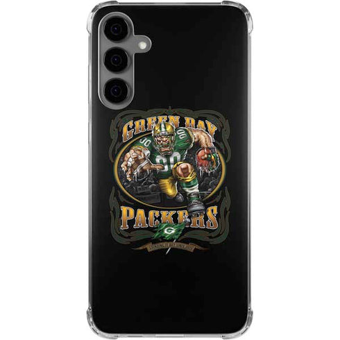Liquid Blue NFL Green Bay Packers Running Back Galaxy S24 Plus Clear Case