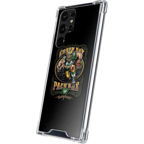 Liquid Blue NFL Green Bay Packers Running Back Galaxy S24 Ultra Clear Case
