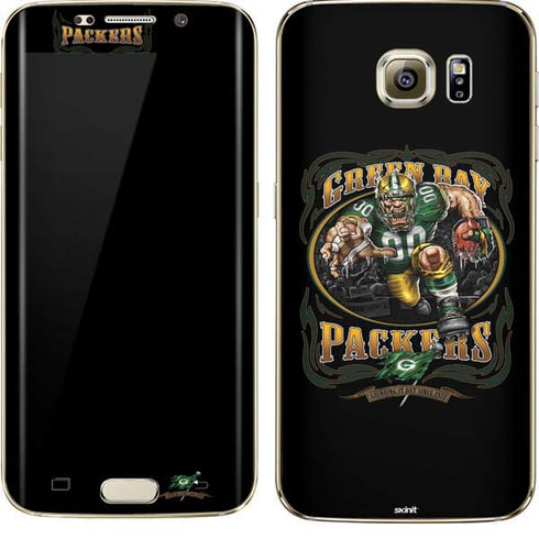 Liquid Blue NFL Green Bay Packers Running Back Galaxy S7 Edge Skin