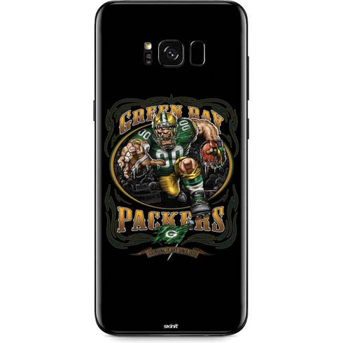 Liquid Blue NFL Green Bay Packers Running Back Galaxy S8 Plus Skin