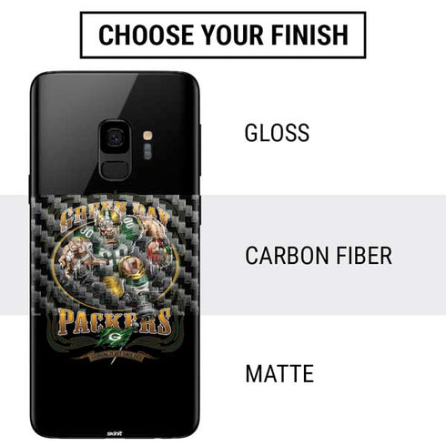 Liquid Blue NFL Green Bay Packers Running Back Galaxy S9 Skin