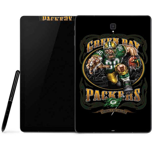Liquid Blue NFL Green Bay Packers Running Back Samsung Galaxy Tab Skin