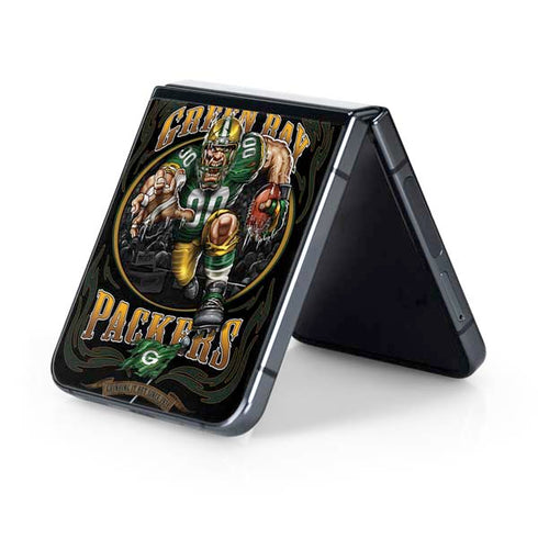 Liquid Blue NFL Green Bay Packers Running Back Galaxy Z Flip5 5G Skin
