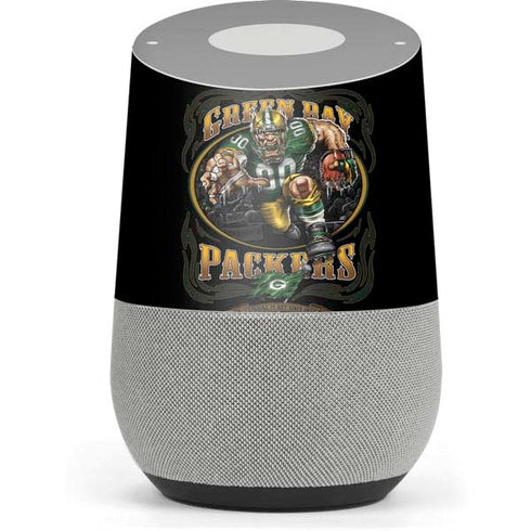 Liquid Blue NFL Green Bay Packers Running Back Google Home Skin