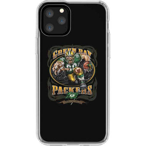 Liquid Blue NFL Green Bay Packers Running Back iPhone 11 Pro Clear Case