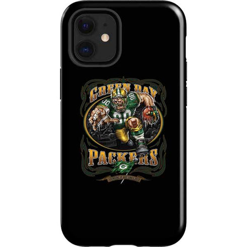 Liquid Blue NFL Green Bay Packers Running Back iPhone 12 Mini Impact Case