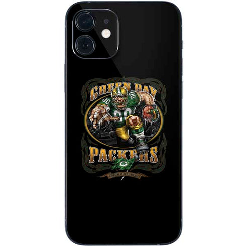 Liquid Blue NFL Green Bay Packers Running Back iPhone 12 Mini Skin