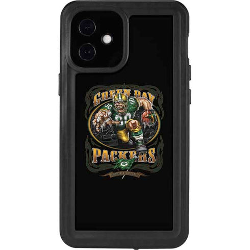 Liquid Blue NFL Green Bay Packers Running Back iPhone 12 Mini Waterproof Case