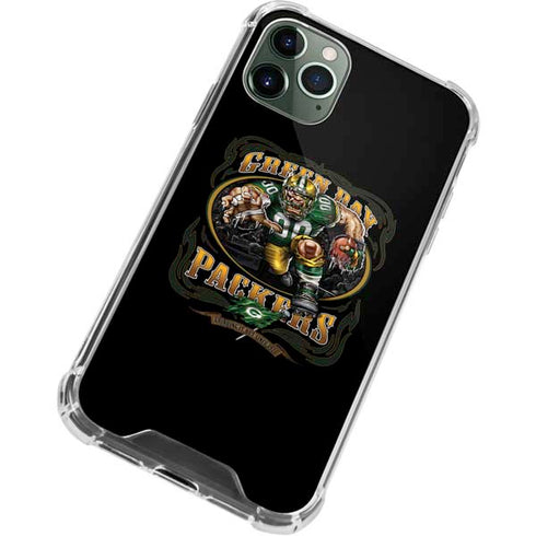Liquid Blue NFL Green Bay Packers Running Back iPhone 12 Pro Max Clear Case